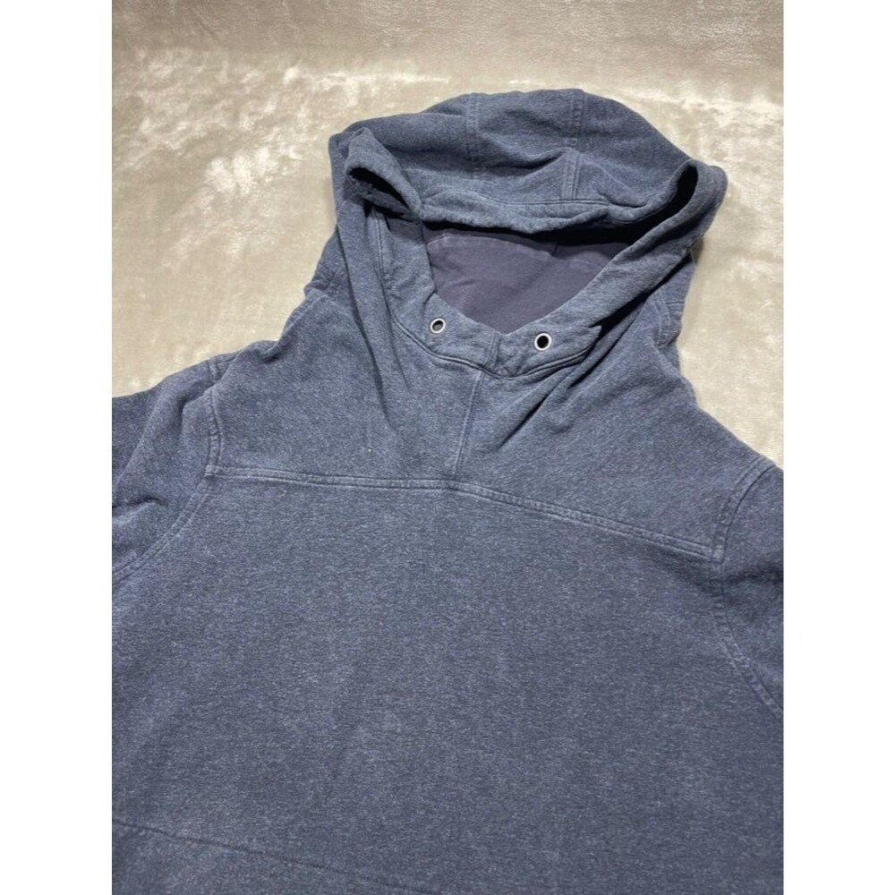Lululemon Pullover Hoodie Sweater Women Size 6 Blue Gray Long Sleeve